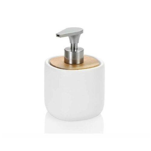 Dispensador de cuarto de baño de cerámica blanco