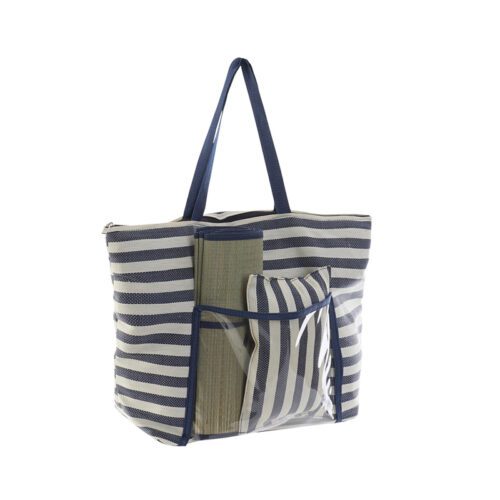 Bolsa de piscina o playa con cojin y esterilla