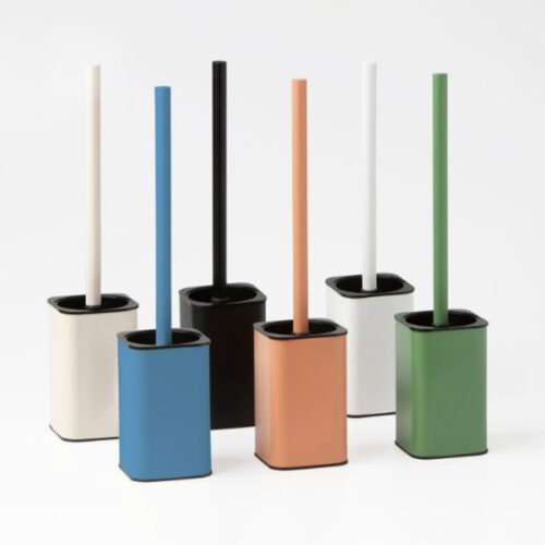 Escobillero de baño de suelo colores